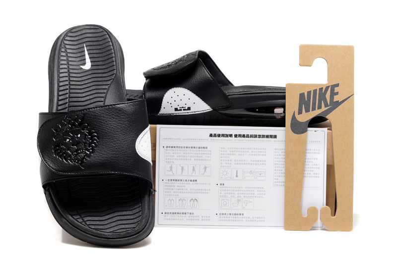 Nike Lebron James Massage Hydro Sandal Black