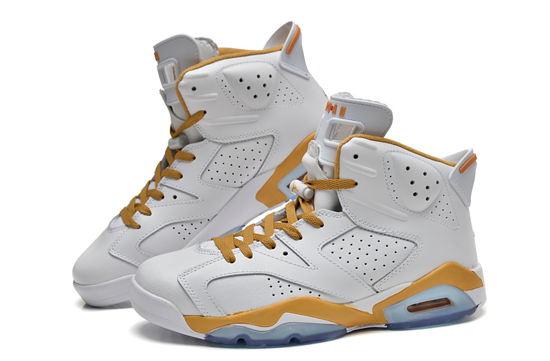 jordan retro 6 yellow womens