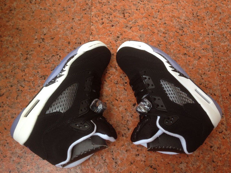 2014 Womens Jordan 5 Shoes Black White 2014 Womens Jordan 5 Shoes Black White