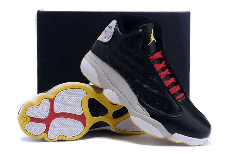 New Nike Air Jordan 13 Retro Black Red White Shoes