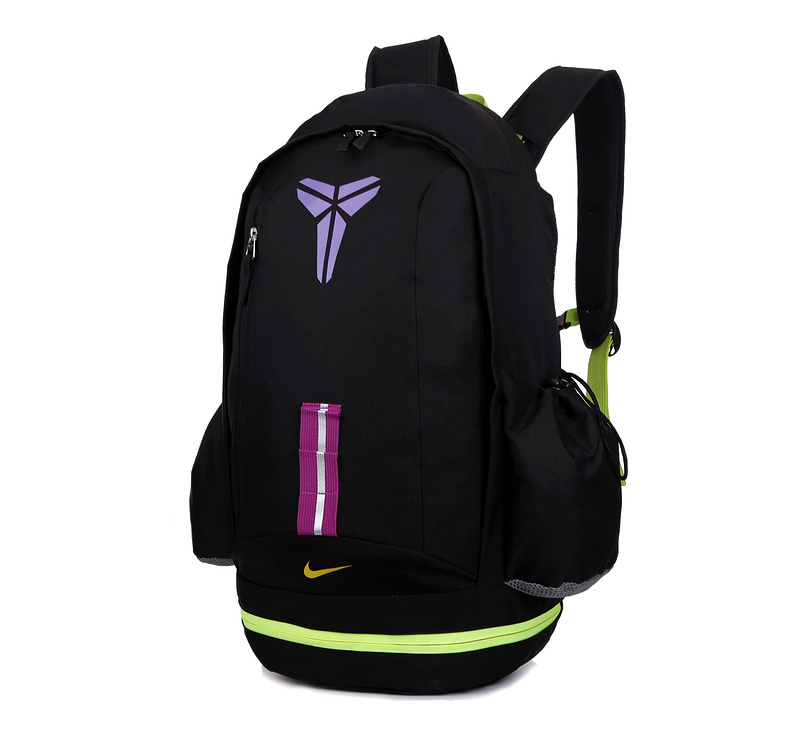 green and black nike backpack
