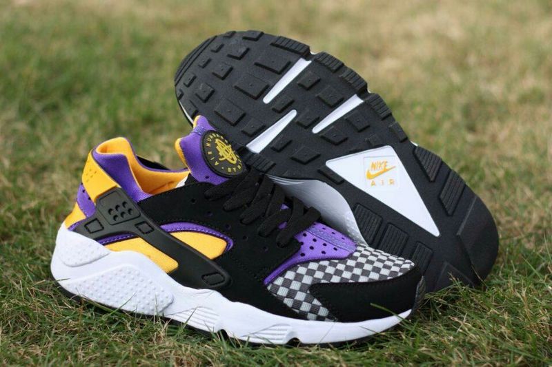 Nike Huarache Purple And Yellow Online 