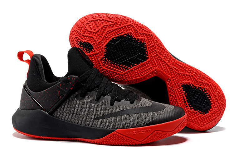 2017 Nike Air Zoom Team Black Red Shoes
