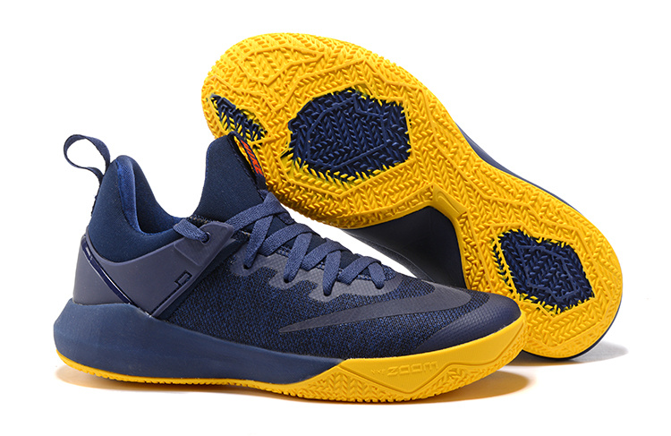 2017 Nike Air Zoom Team Royal Blue Yellow Shoes