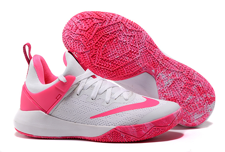 2017 Nike Air Zoom Team White Pink Shoes