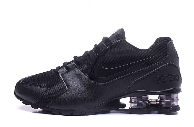 2017 Nike Shox Current All Black Shoes - Click Image to Close