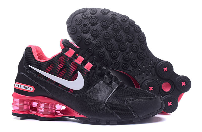 2017 Nike Shox Current Black Pink Shoes For Women