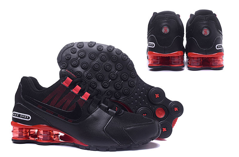 2017 Nike Shox Current Black Red Shoes