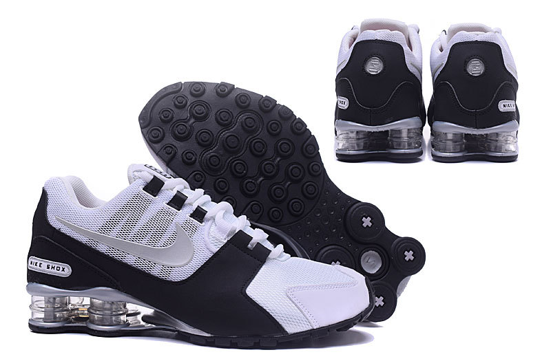 2017 Nike Shox Current White Black Shoes