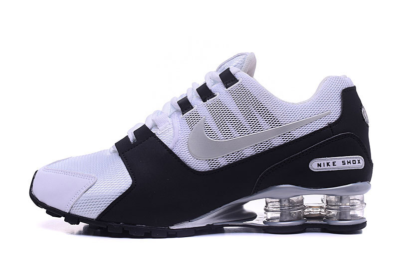 2017 Nike Shox Current White Black Shoes