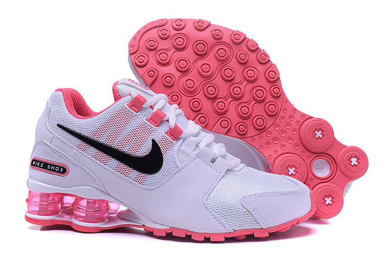 2017 Nike Shox Current White Pink Shoes For Women