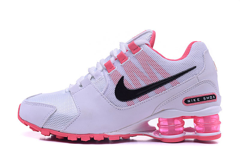 2017 Nike Shox Current White Pink Shoes For Women