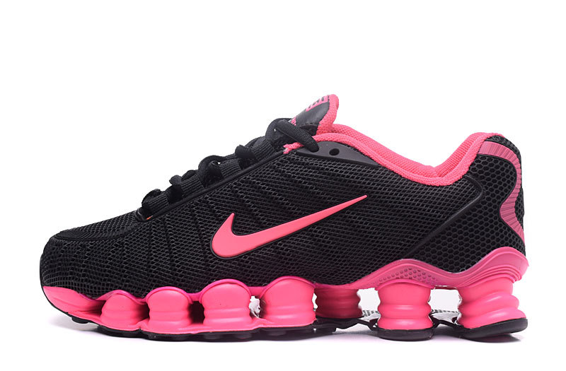 2017 Nike Shox TLX Black Pink Shoes For Women