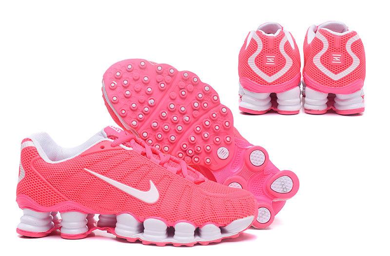 2017 Nike Shox TLX Red White Shoes For Women