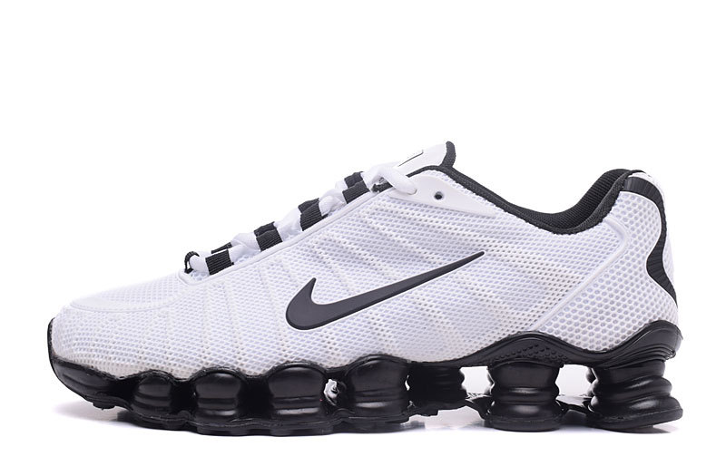 2017 Nike Shox TLX White Black Shoes