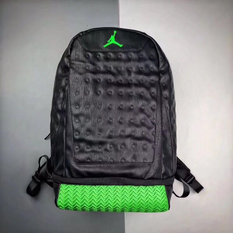 jordan 13 backpack black