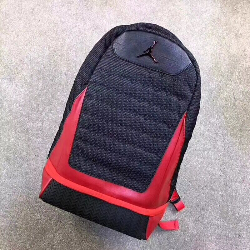 jordan 13 backpack black