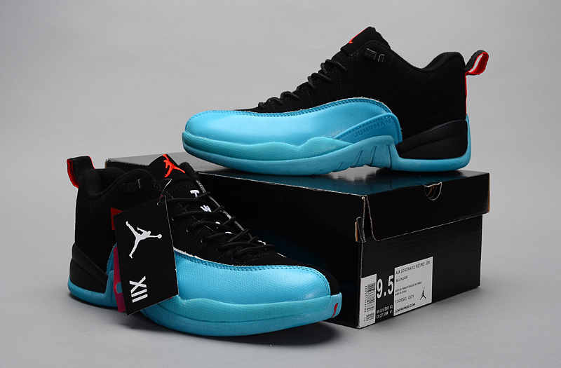 Nike Air Jordan 12 Low Gamma Blue Shoes - Click Image to Close