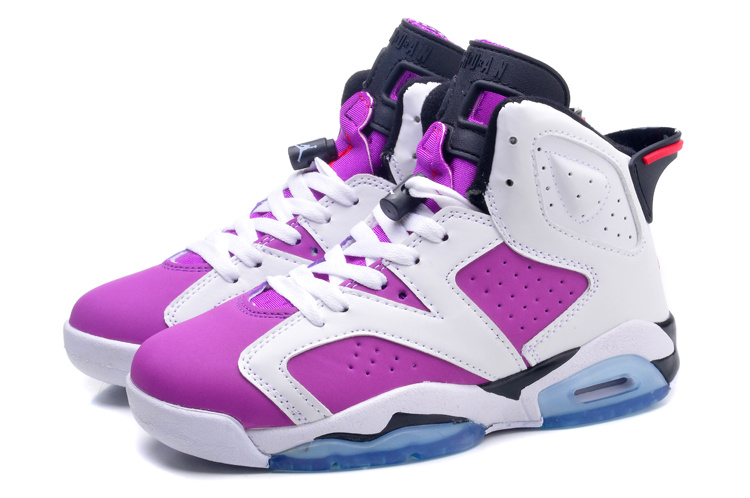 Nike Air Jordan 6 White Pink For Women