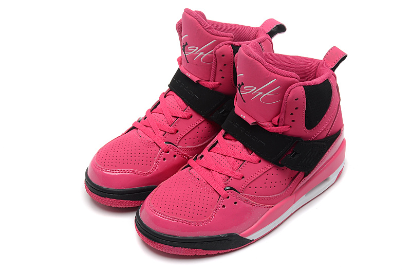 pink jordan flights