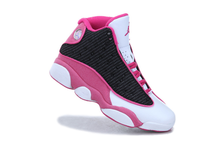 Nike Jordan 13 Womens Basketball Shoes White Black
