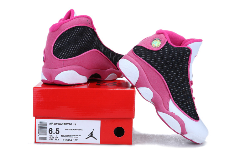 Nike Jordan 13 Womens Basketball Shoes White Black
