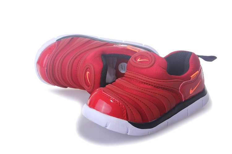 Nike Dynamo Free Red White Shoes For Kids