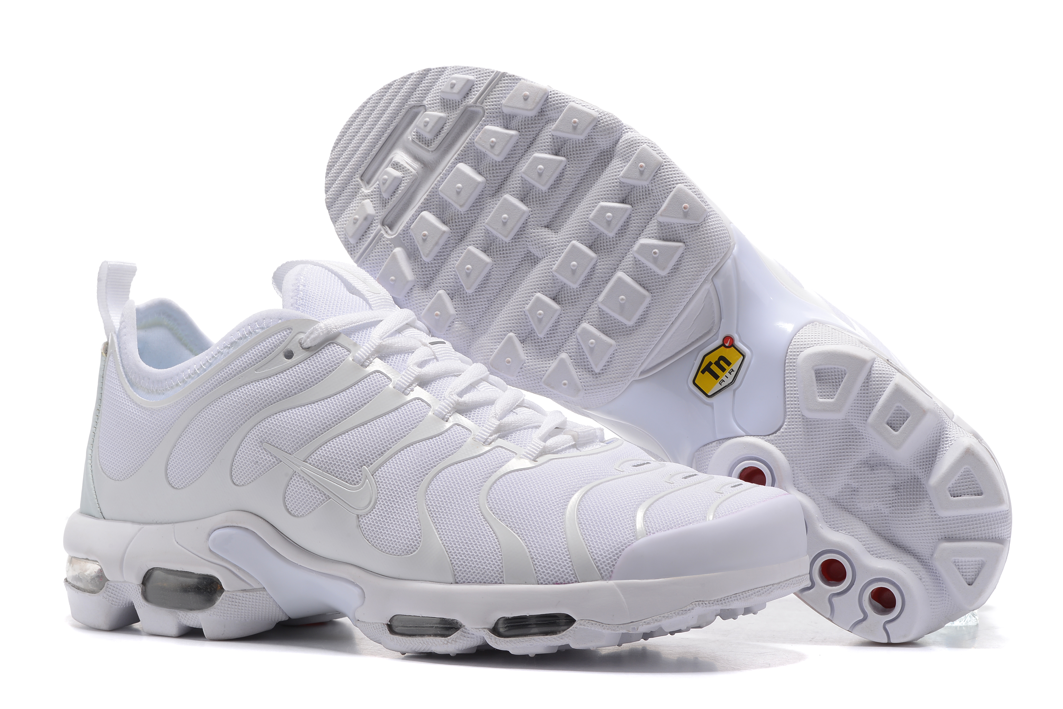 Nike Air Max Plus TN All White Shoes