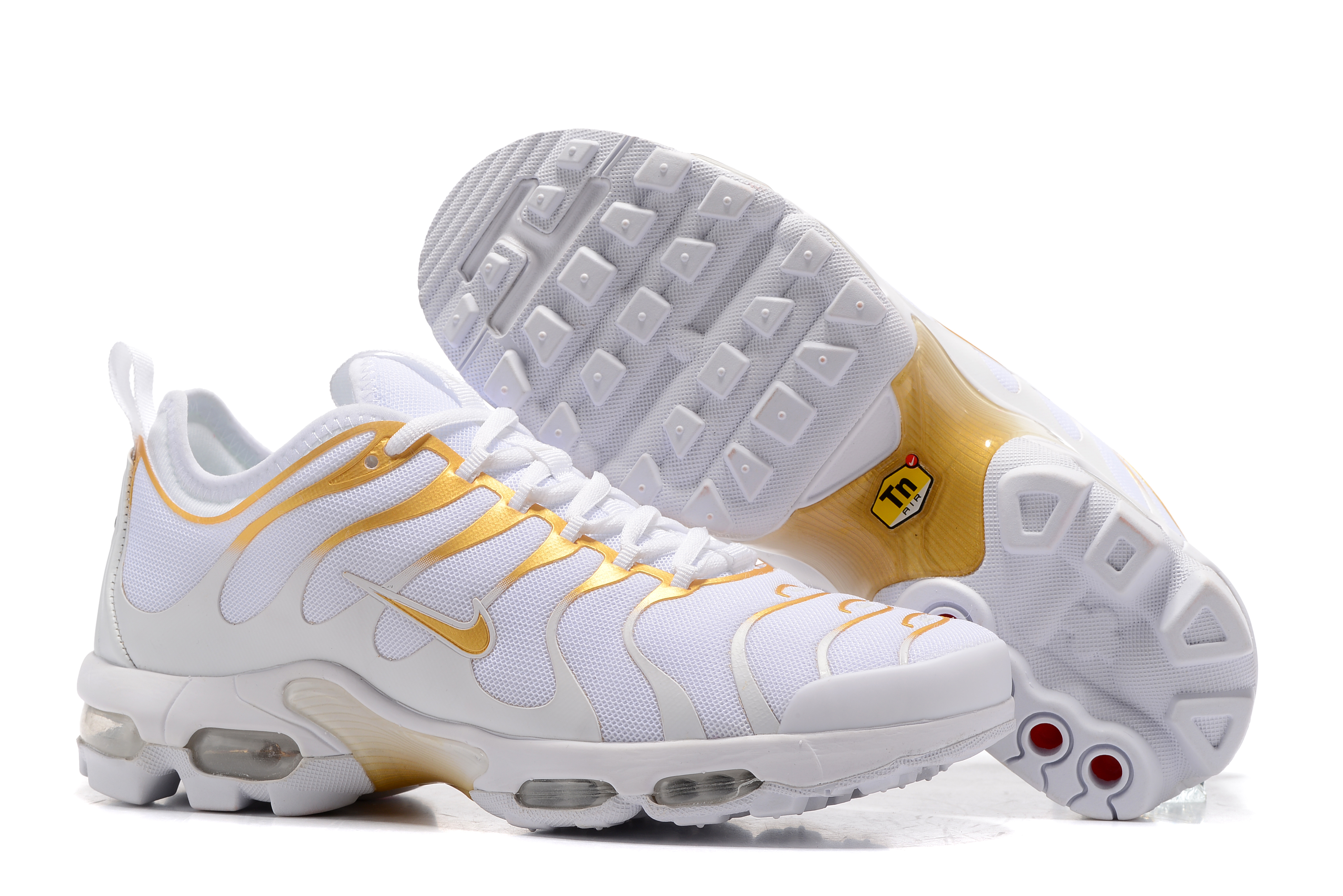 Nike Air Max Plus TN White Gold Shoes