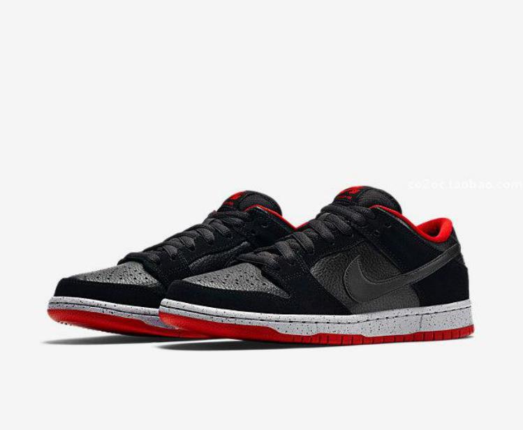 Women Nike SB Dunk Low Pro Bred Shoes