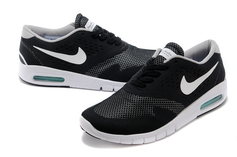 Nike Air Eric Koston 2 Max Low Dark Black White Shoes