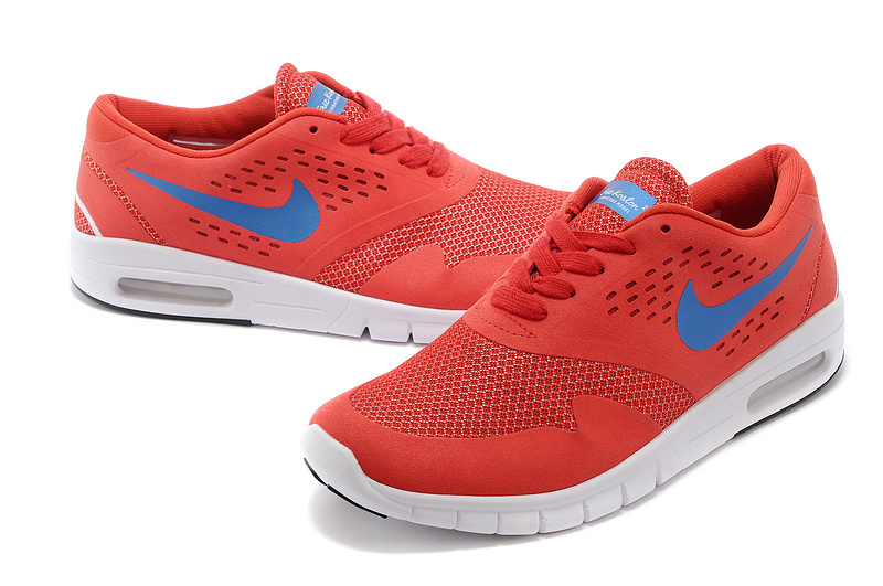 Men Nike Air Eric Koston 2 Max Low Red Blue Shoes