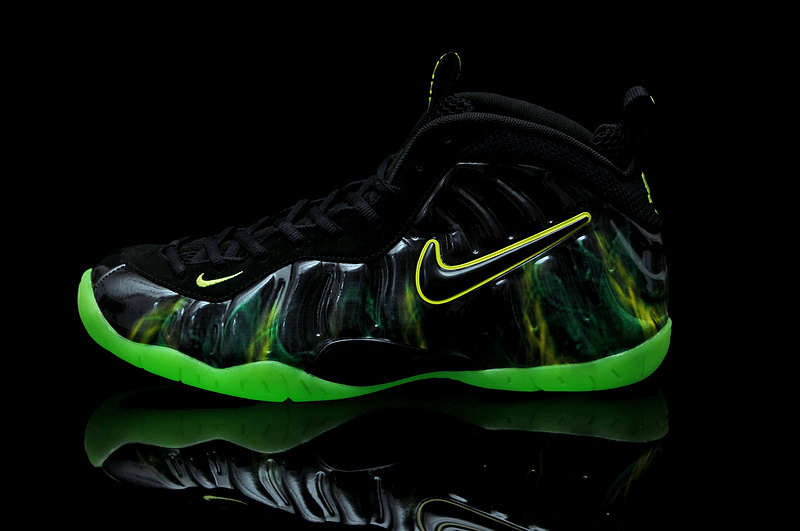 Nike Air Foamposite One Shooting Stars Black Green Shoes