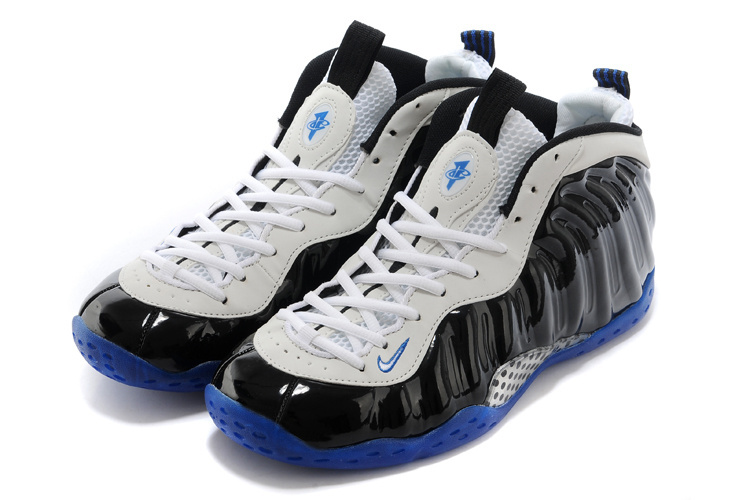 Nike Air Foamposite One Shooting Stars White Black Blue Shoes