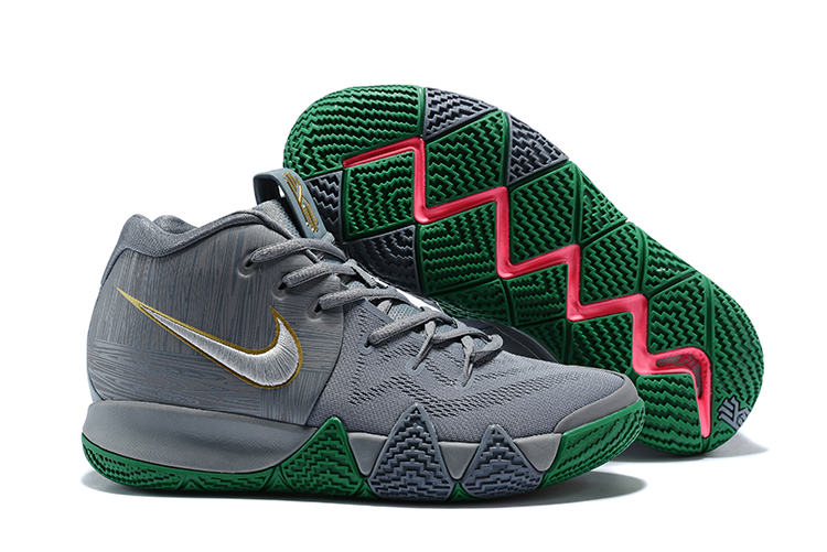 kyrie 4 green and pink