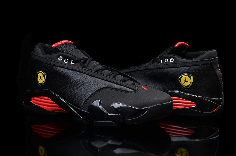 2015 Latest Nike Air Jordan 14 Low Black Red Yellow For Women 2015 Latest Nike Air Jordan 14 Low Black Red Yellow For Women