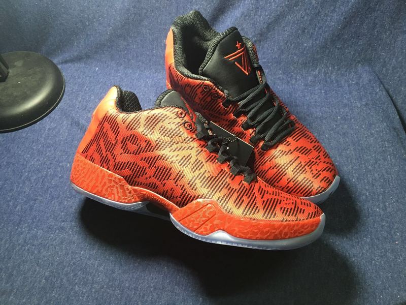 New Air Jordan 29 Low Jimmy Buttler Orange Black Shoes