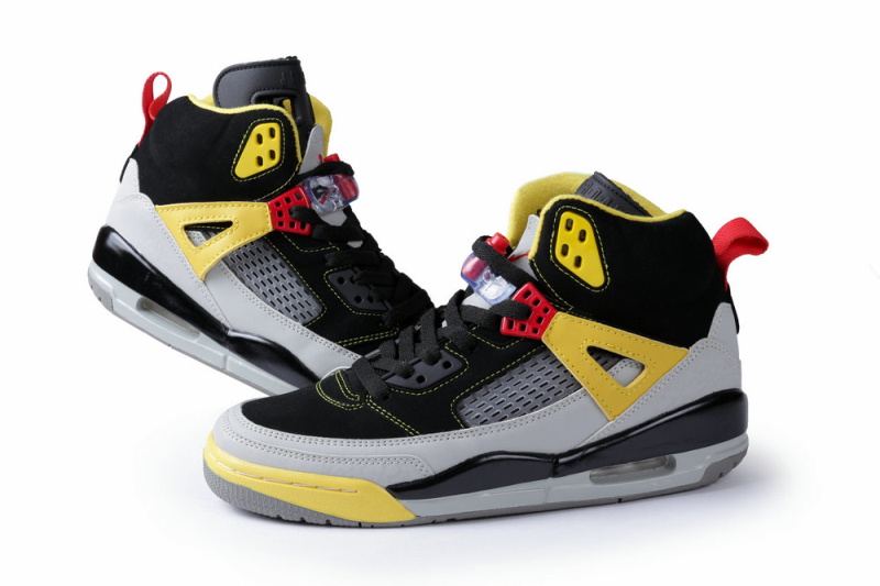 jordan spizike black yellow