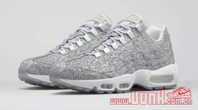 New Air Max 95 All Silver White