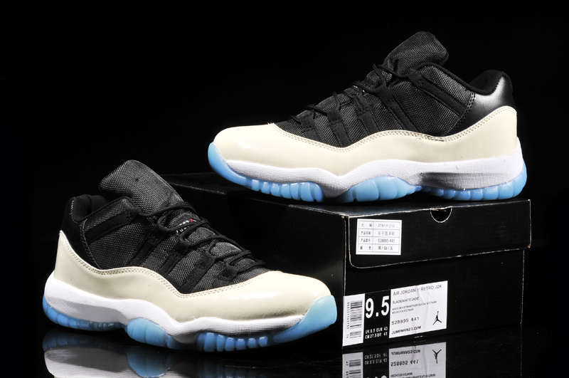 2014 Nike Air Jordan 11 Low Black Grey Blue Shoes 2014 Nike Air Jordan 11 Low Black Grey Blue Shoes