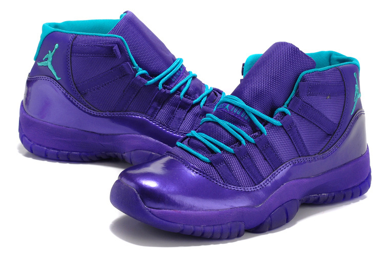 2015 Nike Air Jordan 11 Retro Purple Shoes