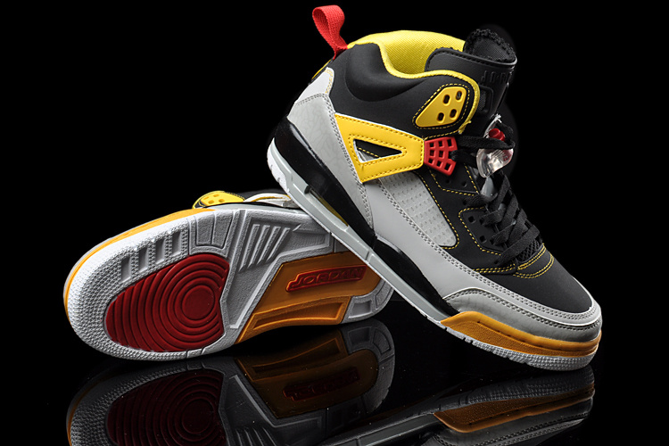 Nike Jordan 3.5 Black Grey Yellow Red Shoes