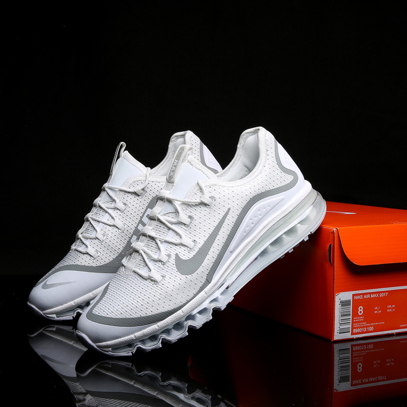 New Nike Air Max 2017 2 White Grey Shoes