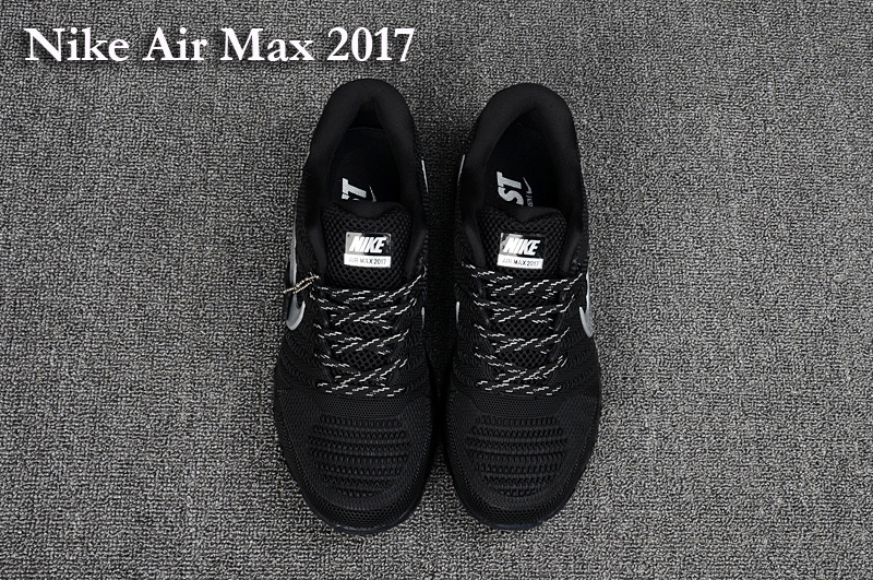 New Nike Air Max 2017 Black White Shoes