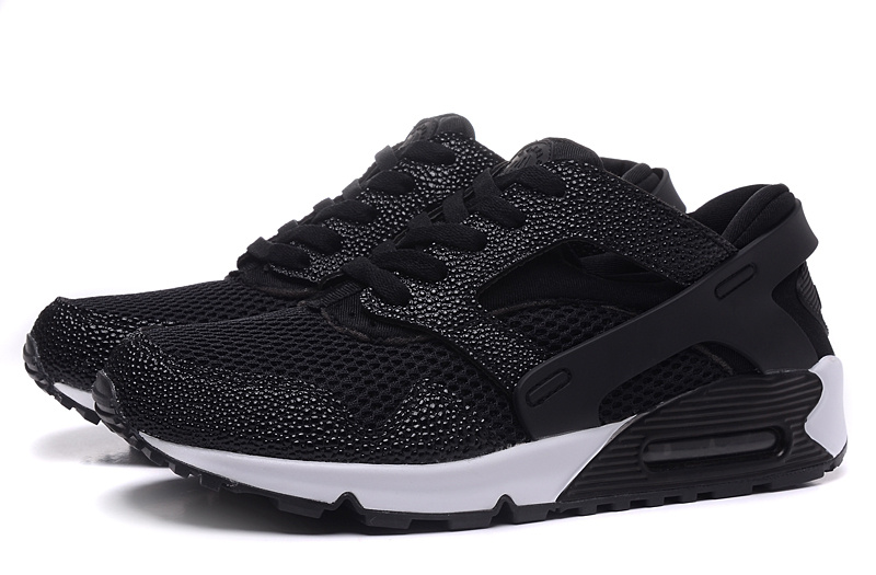 2016 Newest Nike Air Max 90 Huarache Black