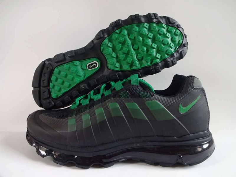 2016 Nike Air Max 95 Black Green Shoes