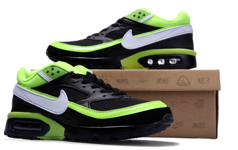 2016 Nike Air Max BW Black Green 2016 Nike Air Max BW Black Green