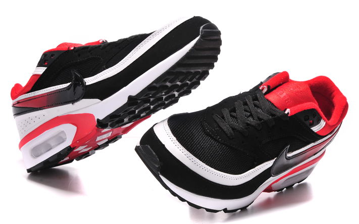 2016 Nike Air Max BW Black Red White Shoes 2016 Nike Air Max BW Black Red White Shoes