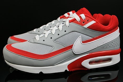 2016 Nike Air Max BW Grey Red White 2016 Nike Air Max BW Grey Red White