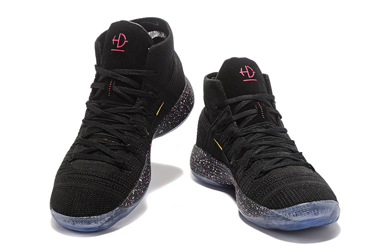 New Nike Hyperdunk 2017 Flyknit Black Ice Blue Sole Shoes